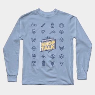 Shop Talk Radio | Blue Long Sleeve T-Shirt